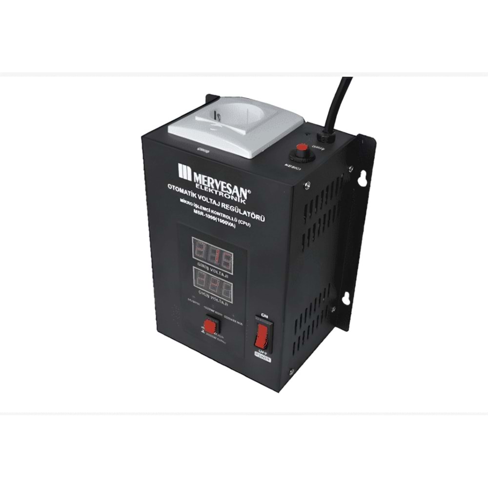 MTR-1000 1000VA 140-260VAC-220VAC Otomatik Voltaj Regülatörü MSR-1000 Mervesan