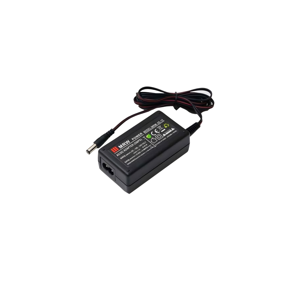12VDC 2A 25W Metal Kasa Adaptör - SMPS, İç Mekan Ekonomik MRW-25-12 Mervesan