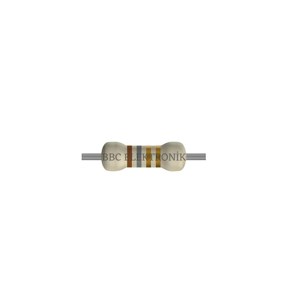 1.8 Ohm 1/4 Watt Direnç - Resistor, 1R8