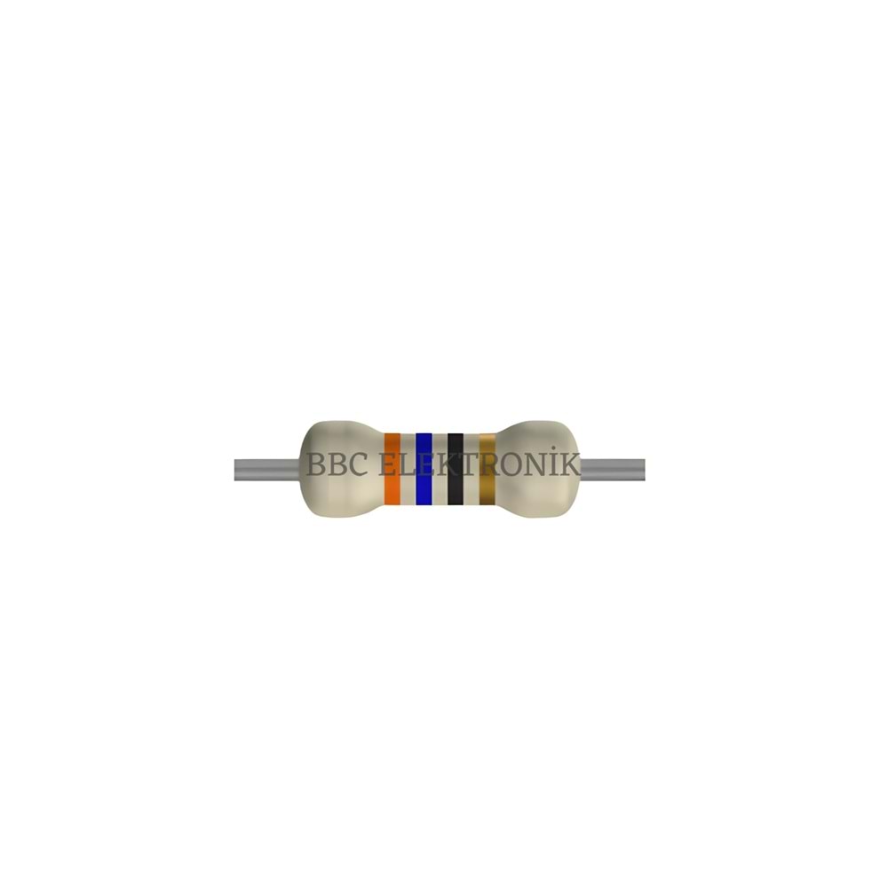 36 Ohm 1/4 Watt Direnç - Resistor, 36R