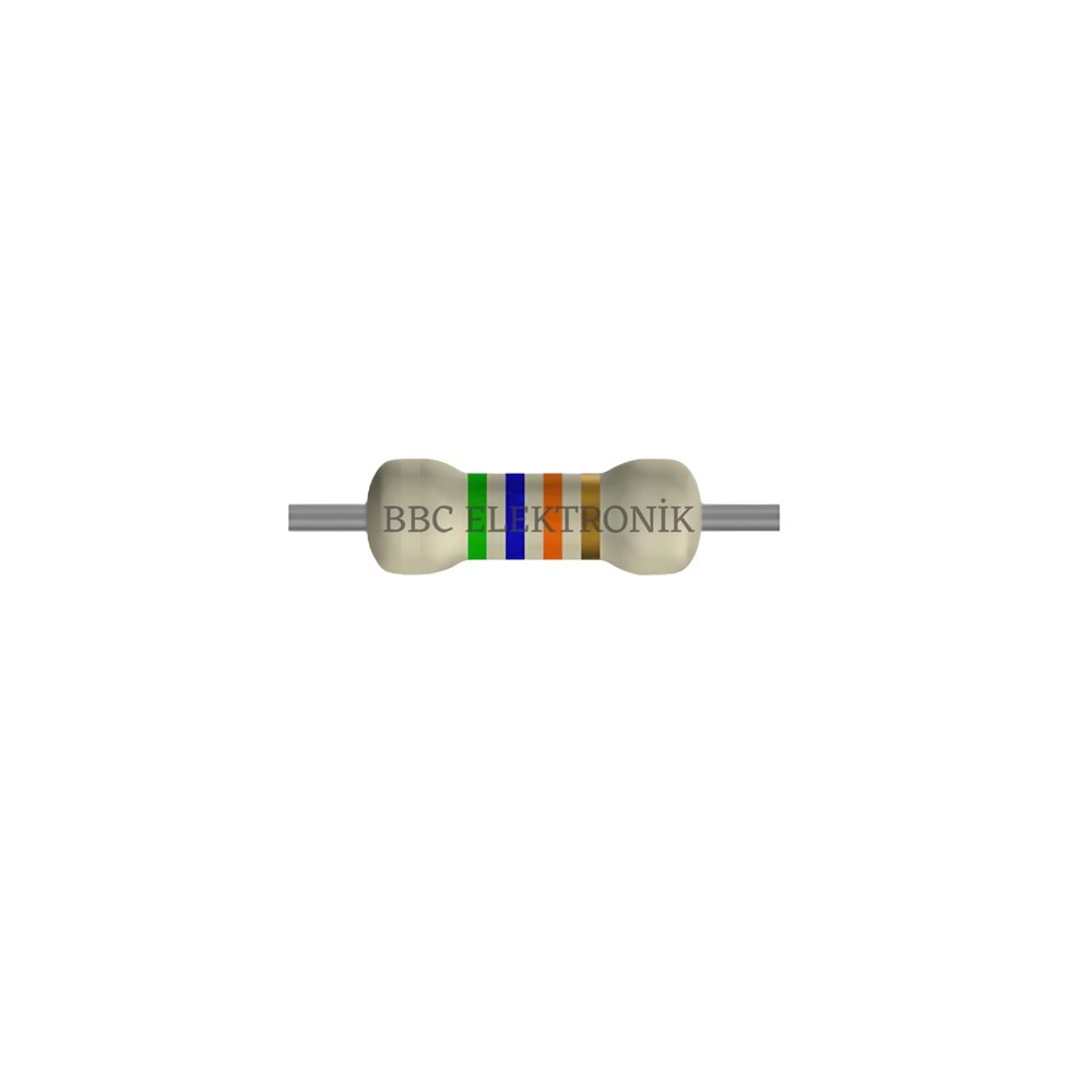 56 KOhm 1/4 Watt Direnç - Resistor, 56K