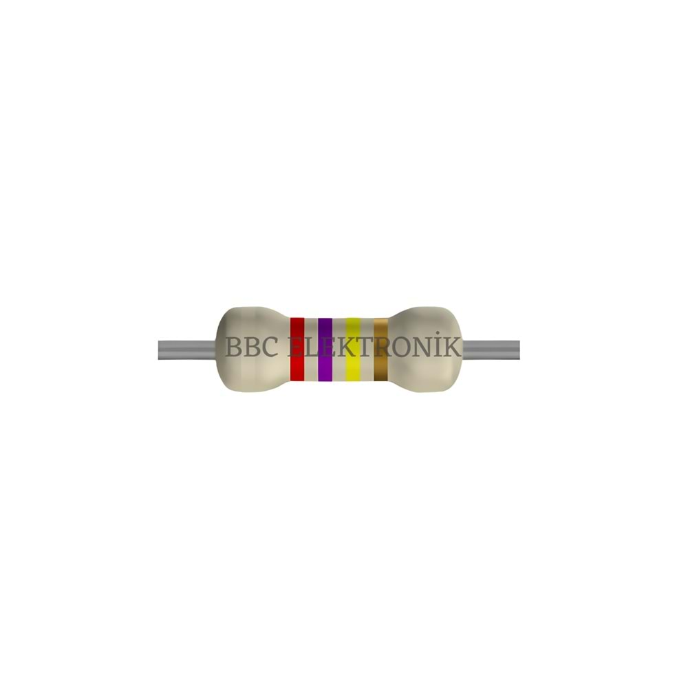 270 KOhm 1/4 Watt Direnç - Resistor, 270K