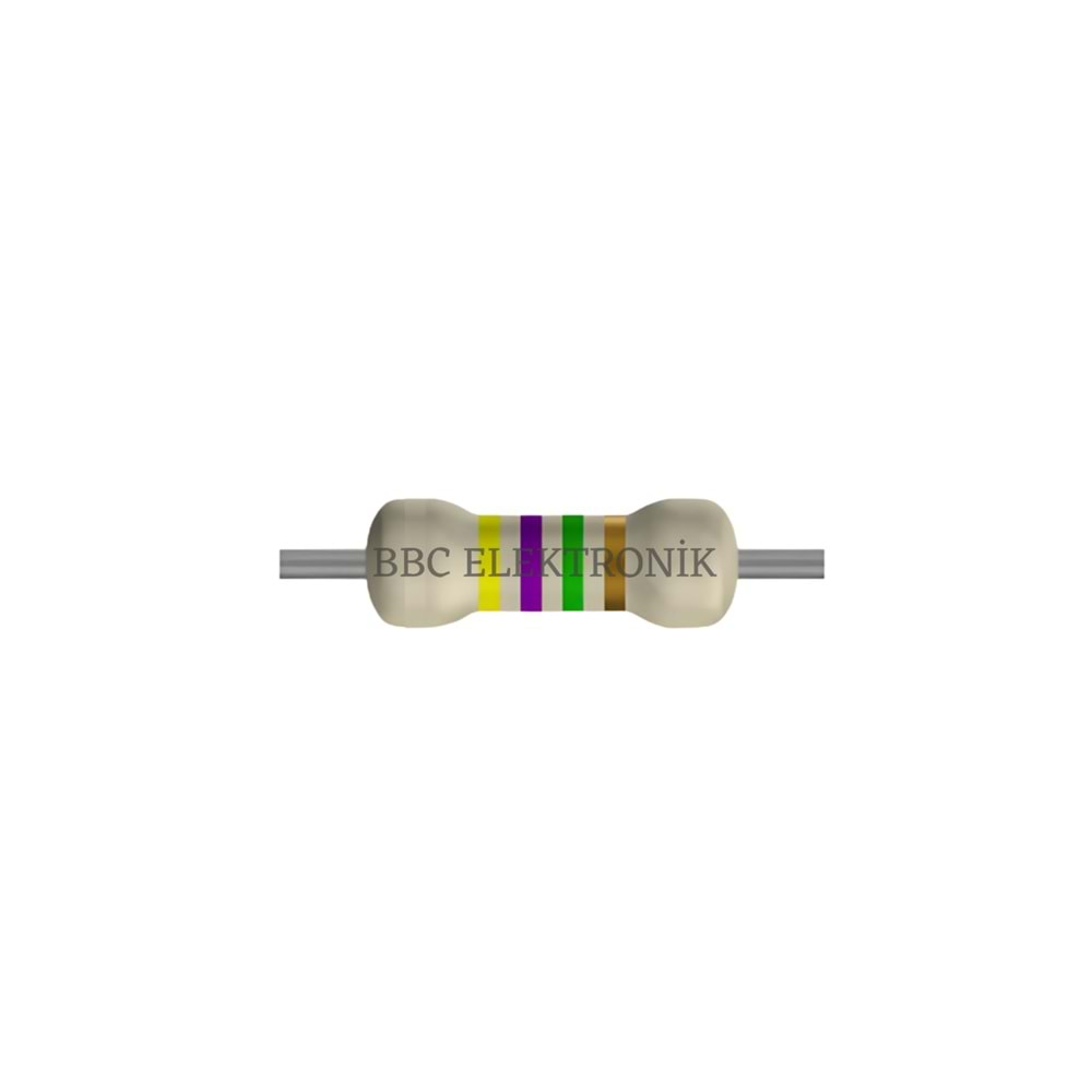 4.7 MOhm 1/4 Watt Direnç - Resistor, 4M7