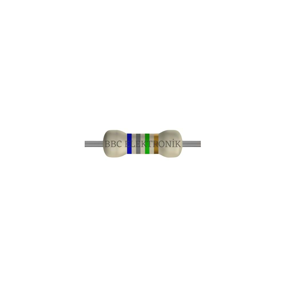 6.8 MOhm 1/4 Watt Direnç - Resistor, 6M8