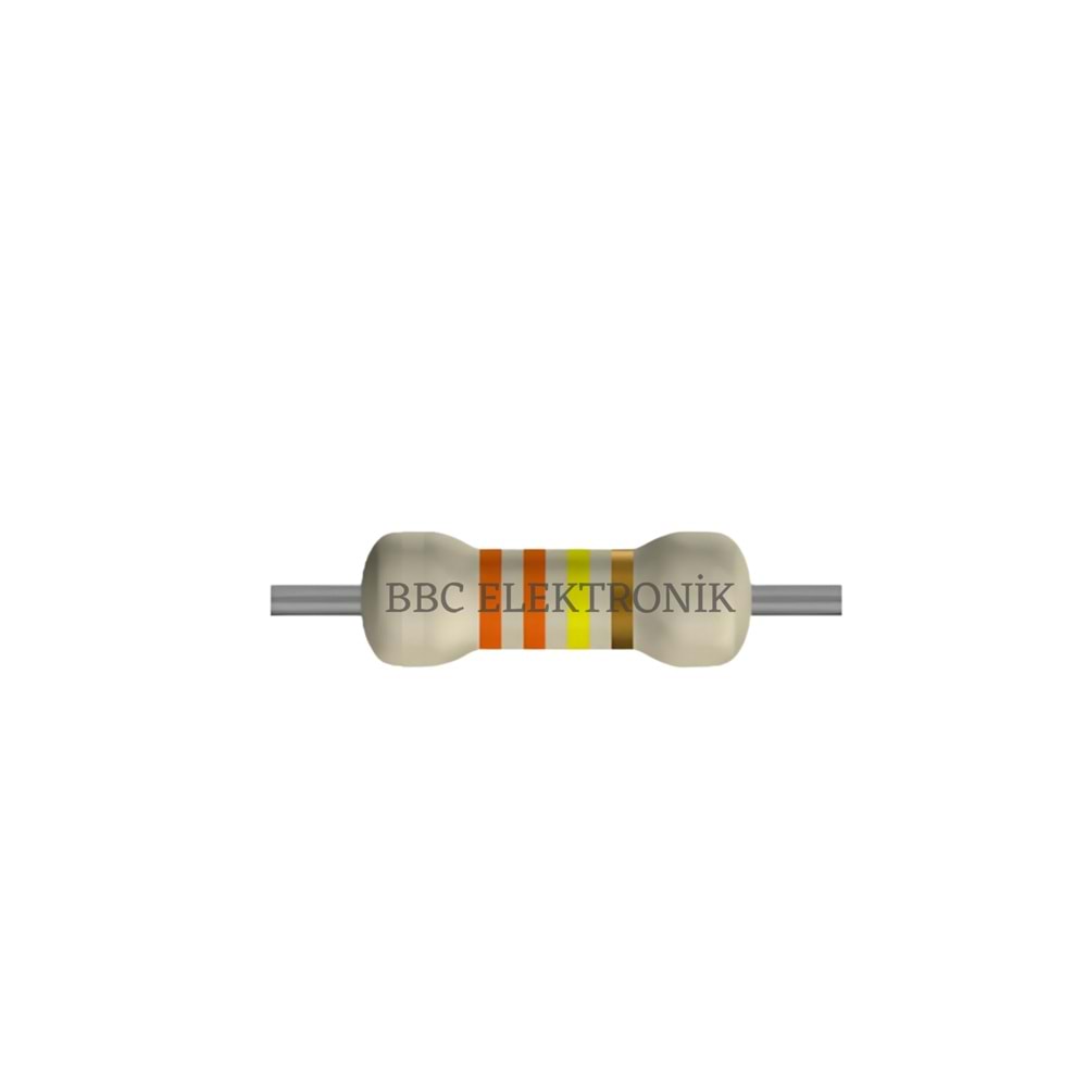 330 KOhm 1 Watt Direnç - Resistor, 330K