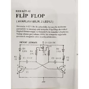 Flip Flop Devresi - Demonte