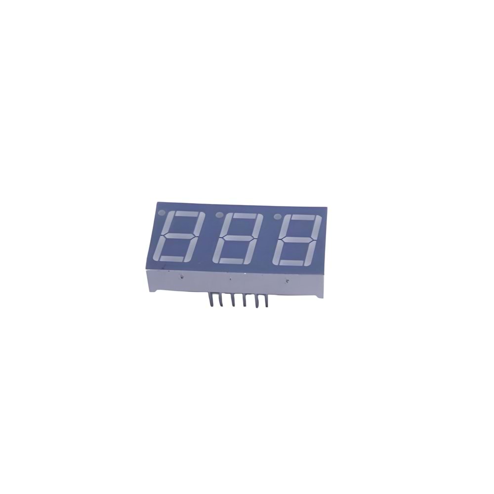 3 lü 14mm Display Katot 7 Segment Display Kırmızı