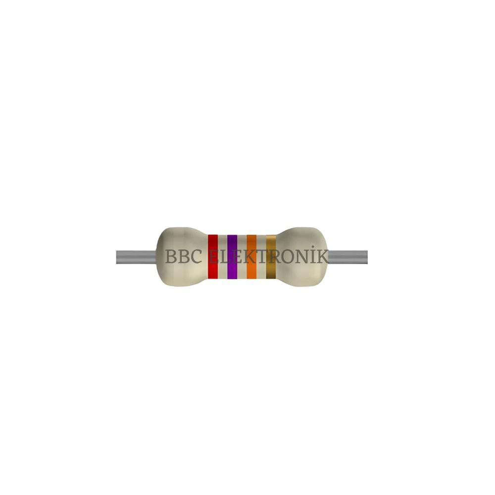 27 KOhm 2 Watt Direnç - Resistor, 27K