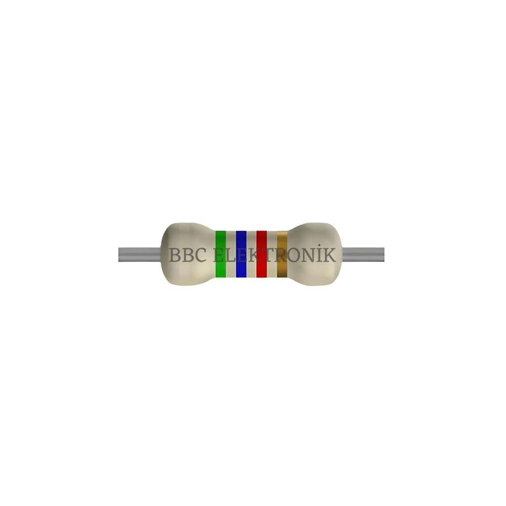 5.6 KOhm 2 Watt Direnç - Resistor, 5K6