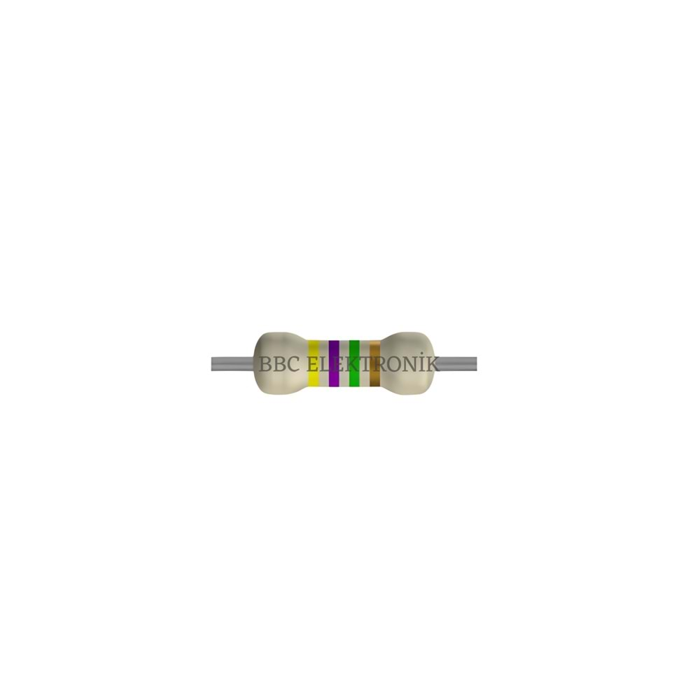 4.7 MOhm 2 Watt Direnç - Resistor, 4M7