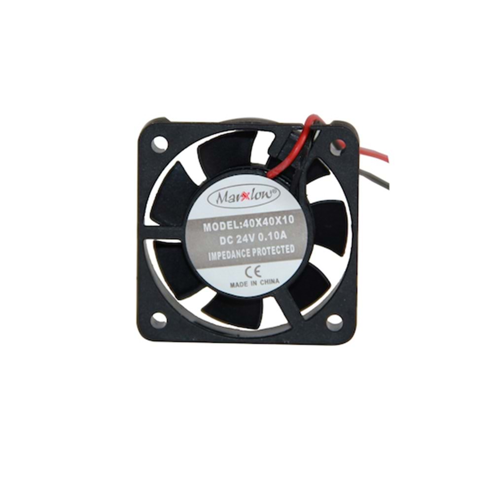 Fan 40X40X10 DC 24 Volt 2 Pin Marxlow