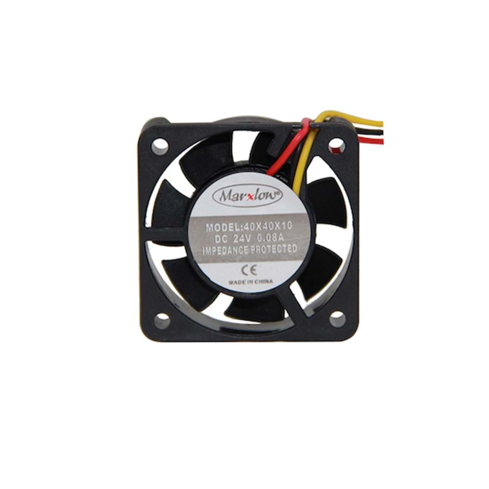 Fan 40X40X10 DC 24 Volt 3 Pin Marxlow