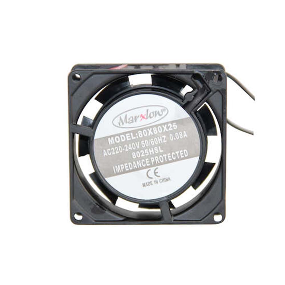 Fan 80X80X25 AC 220 Volt Marxlow