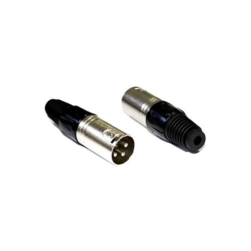 Canon Erkek Fiş NOTRIX, XLR 3 Pin Erkek Metal Konnektör