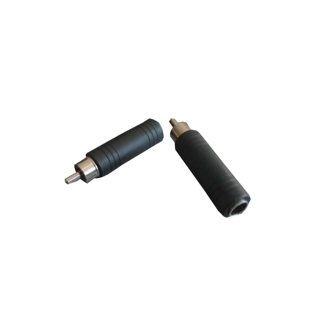 6.35mm Mono Giriş - RCA Erkek Çıkış Çevirici