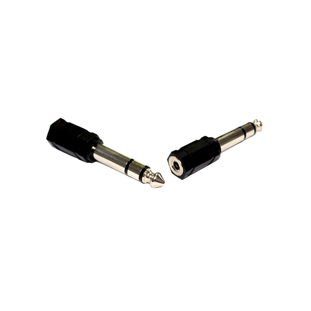 3.5mm - 6.35mm Stereo Çevirici