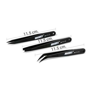 JM-T11 İletken Cımbız 3 lü ESD Set Jakemy