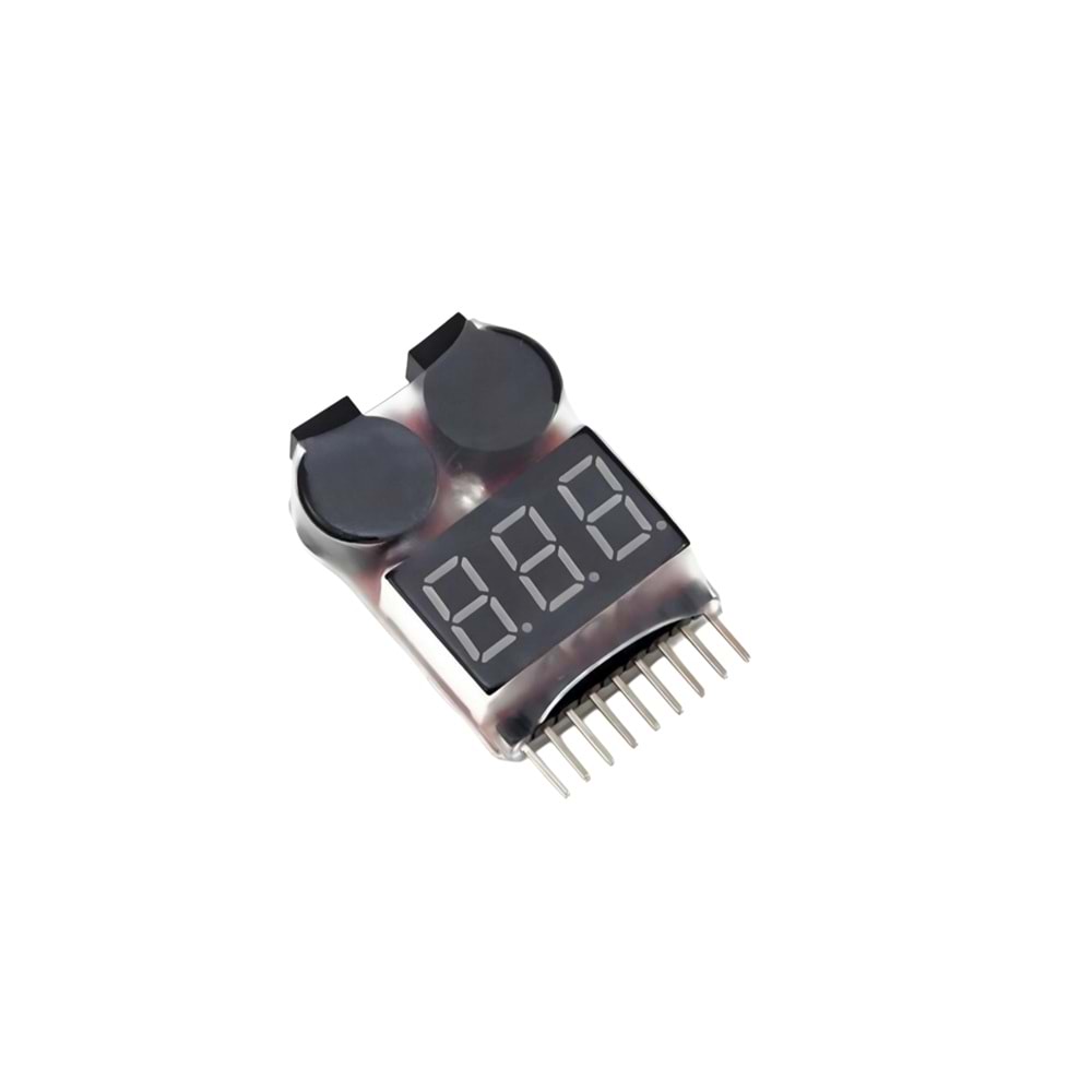 1-8S Lipo Seviye Ölçer ve Alarm Modülü