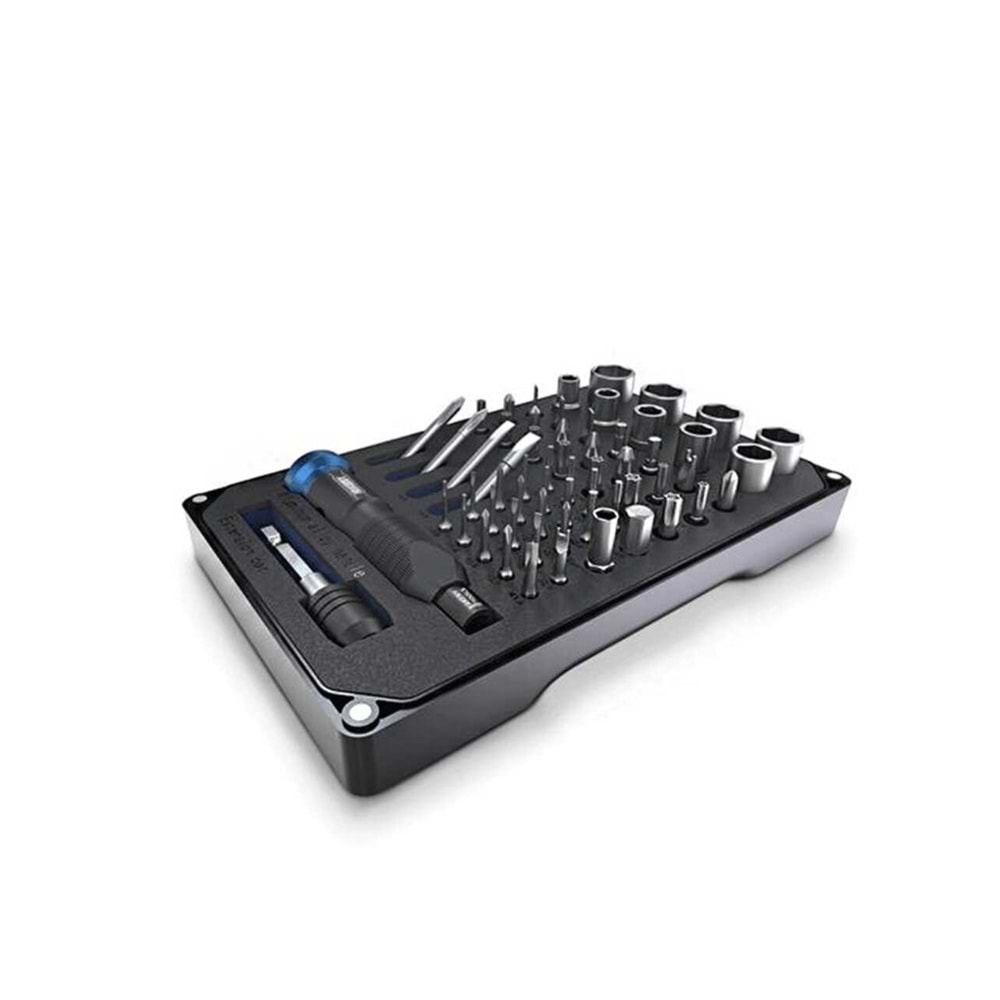JM-6125 60+1 Parça Çok Amaçlı Tamir Seti, Bit Set Jakemy