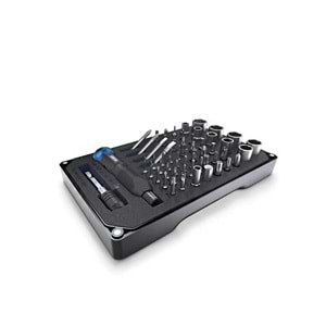 JM-6125 60+1 Parça Çok Amaçlı Tamir Seti, Bit Set Jakemy