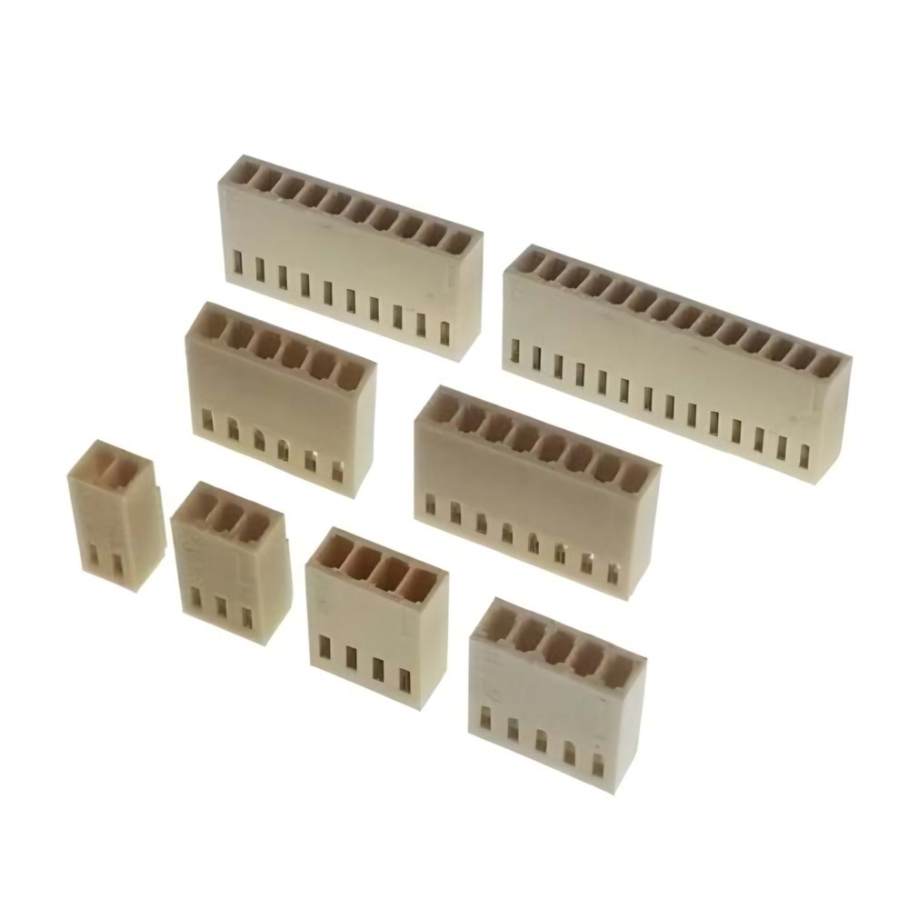2 Pin Tunik Konnektör Dişi - 2.54mm