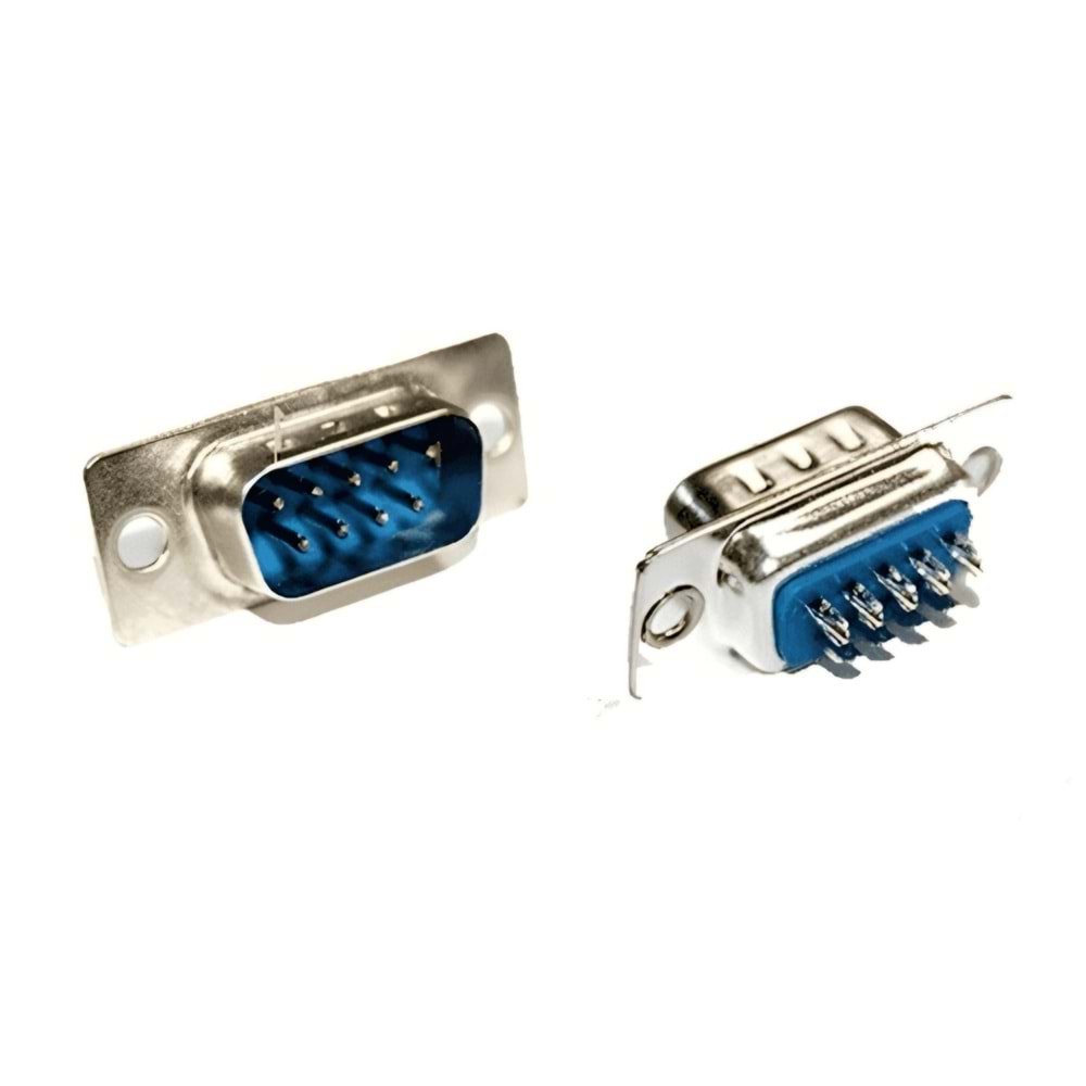 9 Pin D-Sub Erkek Konnektör