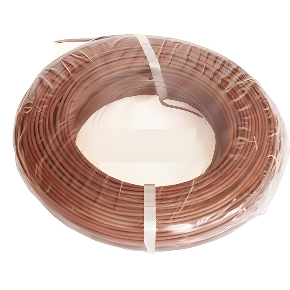 0.25mm NYAF Kablo Çok Damarlı (Kahverengi) Tamtel