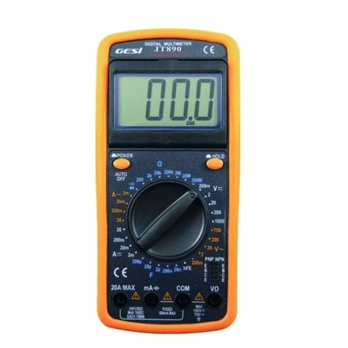 JT-890 Dijital Multimetre - Ölçü Aleti Gesi