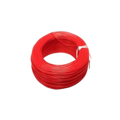 1mm NYAF Kablo Çok Damarlı (Kırmızı) Tamtel