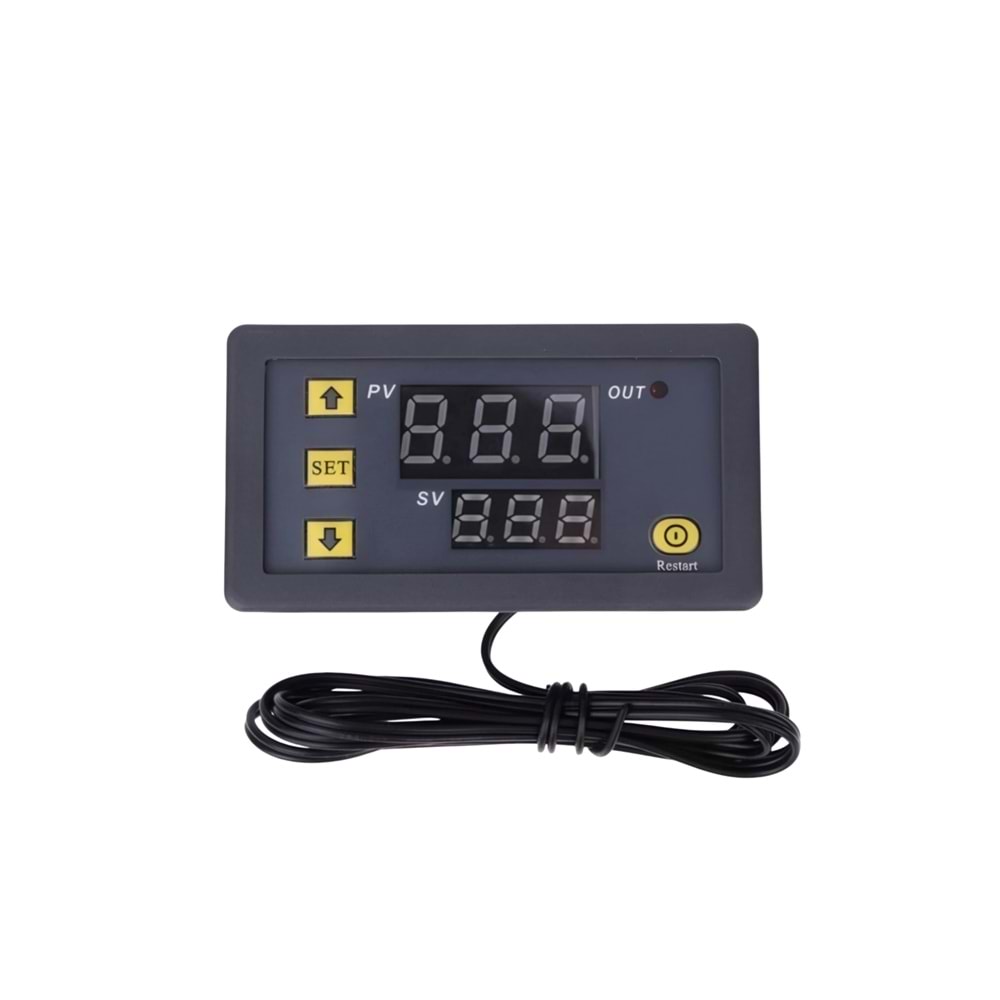 W3230 AC 110V-220V LED Dijital Sıcaklık Kontrol Cihazı Termostat Anahtarı Sensör Ölçer