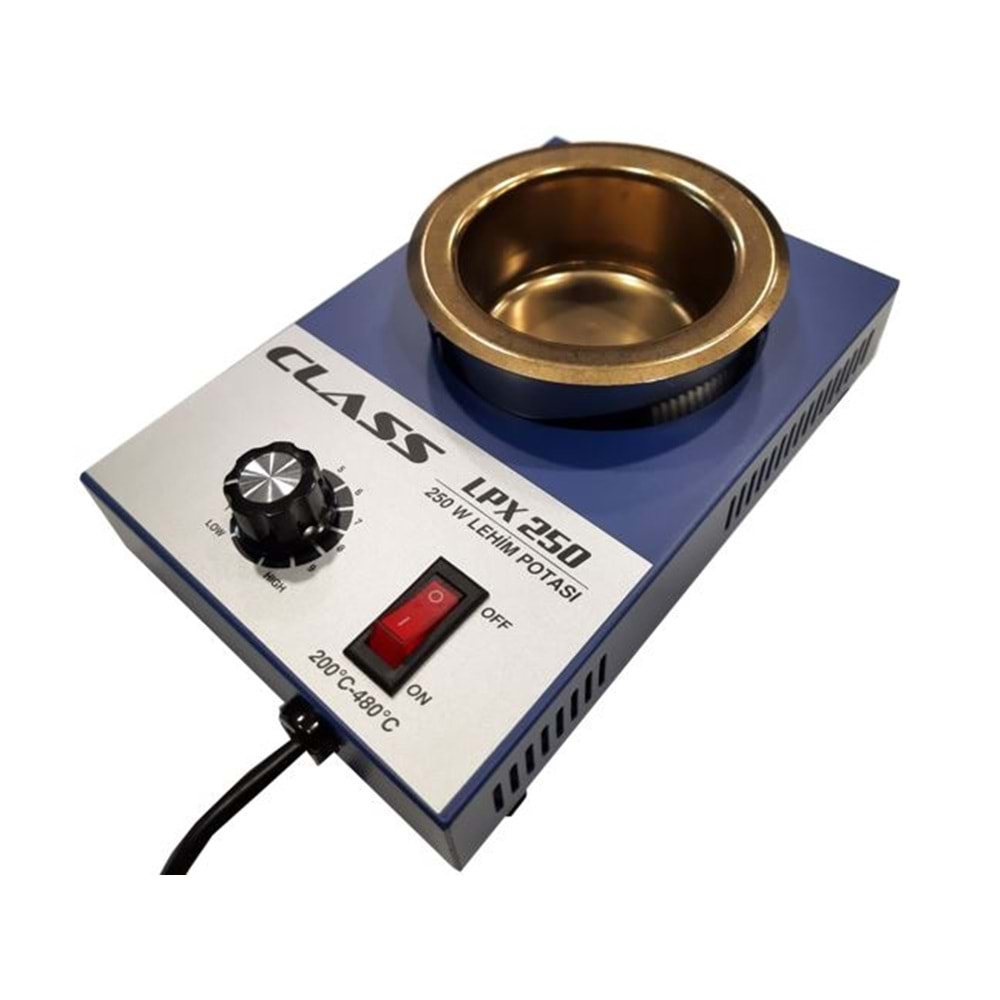 LPX-250 250 watt Lehim Potası 800gr Class