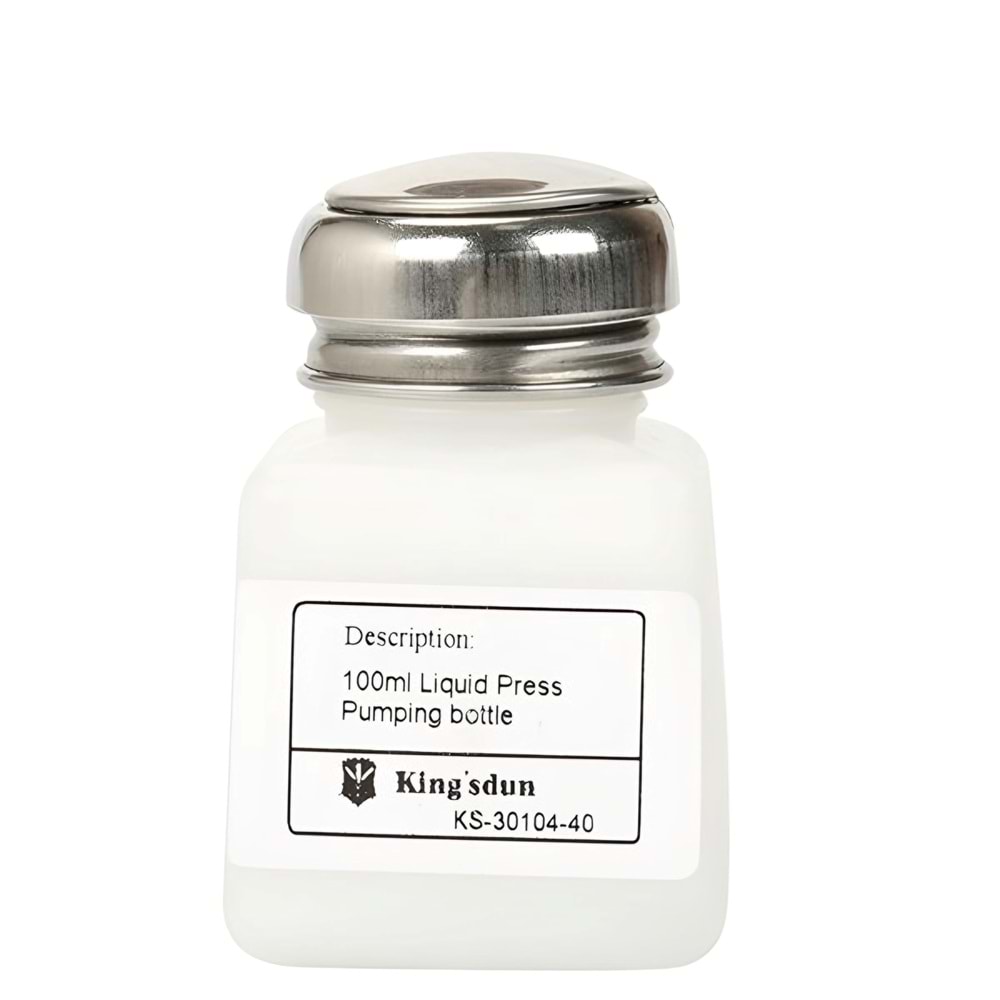 KS 30104-40 Plastik Sıvı Saklama Kabı 100ml Kingsdun