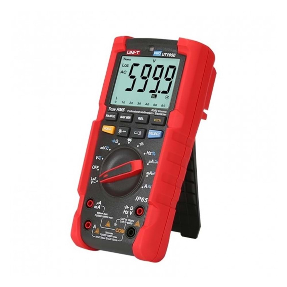 UT195E IP65 True RMS Profesyonel Djital Multimetre UNI-T