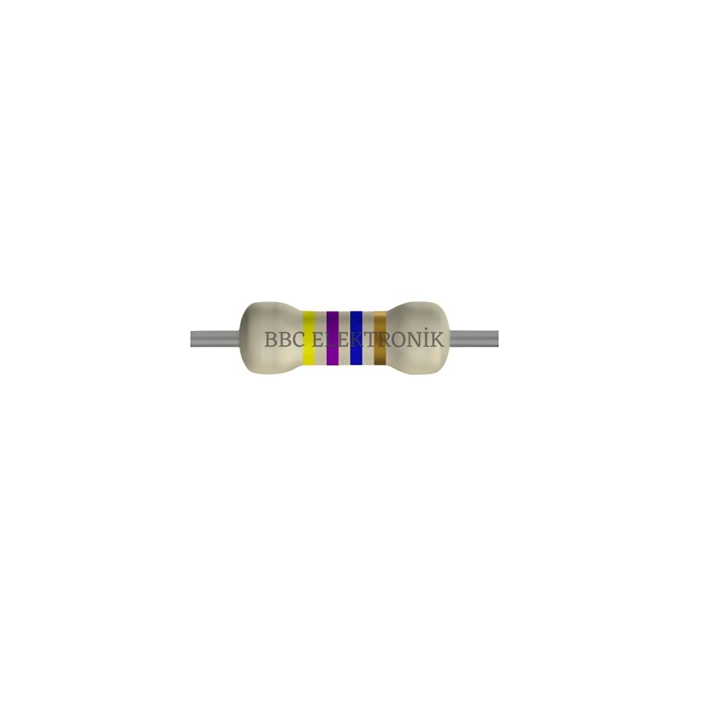 47 MOhm 2 Watt Direnç - Resistor, 47M