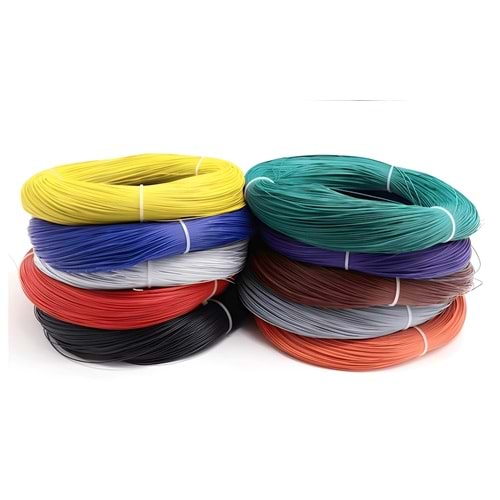 0.25mm NYAF Kablo Çok Damarlı (Krem) Tamtel