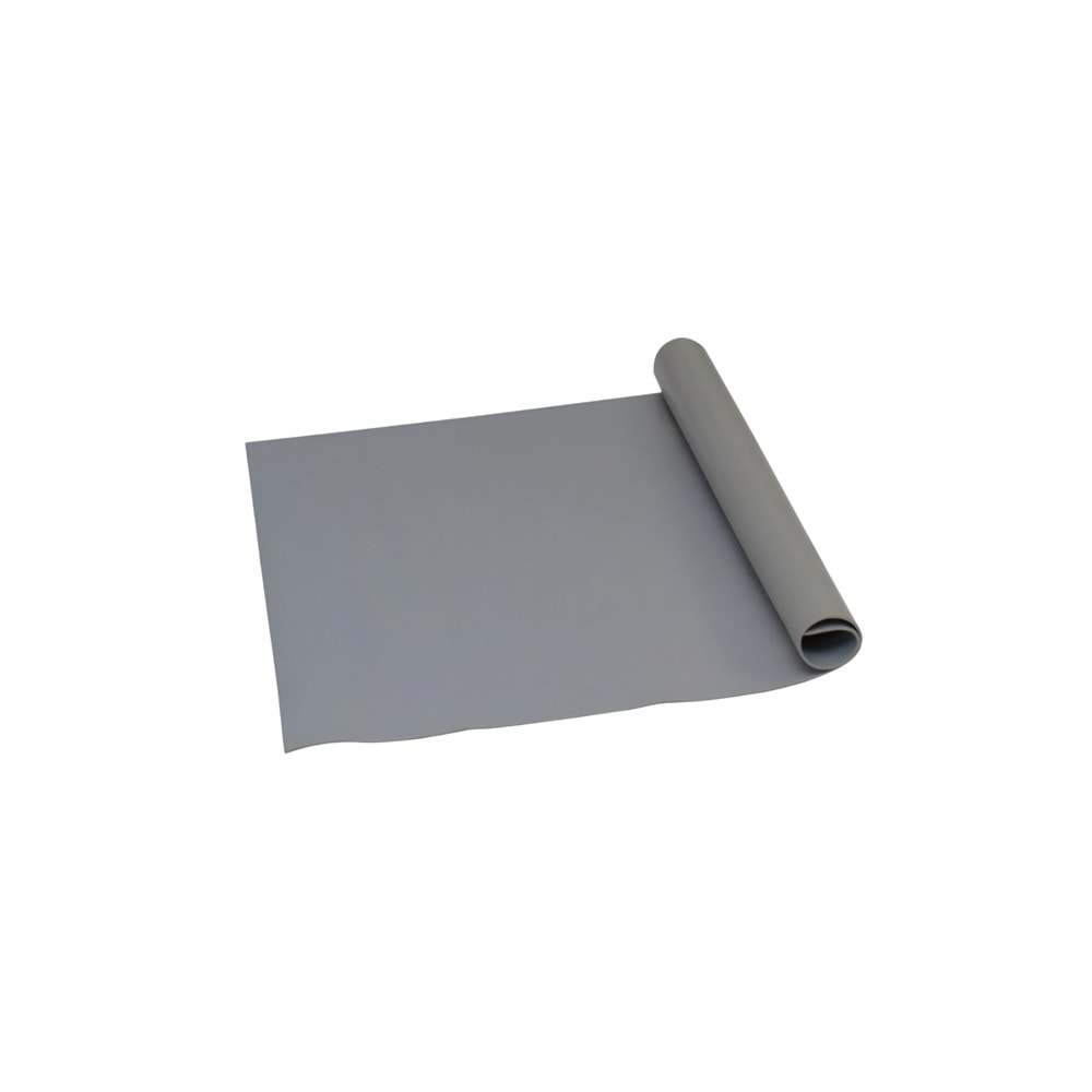 ROBOCLASS Antistatik Masa Matı Gri, 100cmX10 Metre 1,8mm Kalınlık