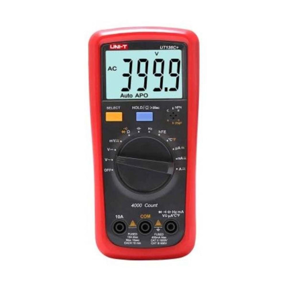 UT-136C+ Dijital Multimetre - Ölçü Aleti UNI-T