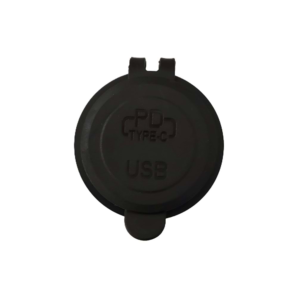 Pano Tip Cep Telefonu Şarj USB 3.0 Type-C Butonlu