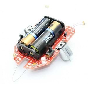RoBİBİ Işık İzleyen Robot Kiti (Demonte - Montajsız)