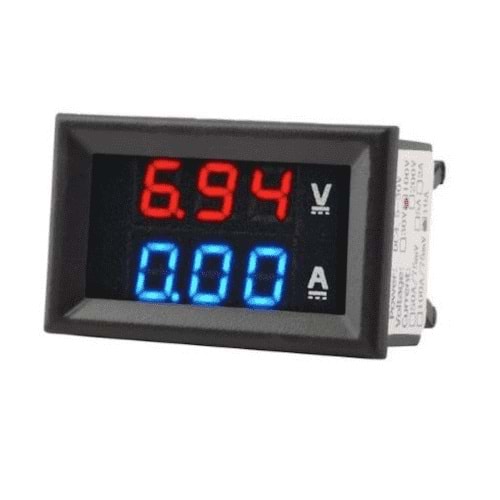 0.28 inç 100V-10A Voltmetre-Ampermetre-Voltampermetre
