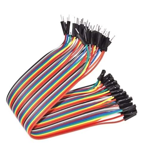 20cm 40 Pin Ayrılabilen Erkek-Dişi Jumper Kablo M-F Dupont Kablo