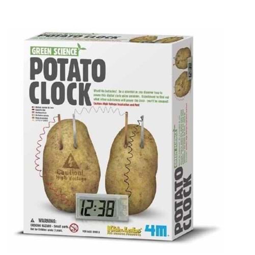 Patates Saati Yeşil Enerji Projesi DIY Seti