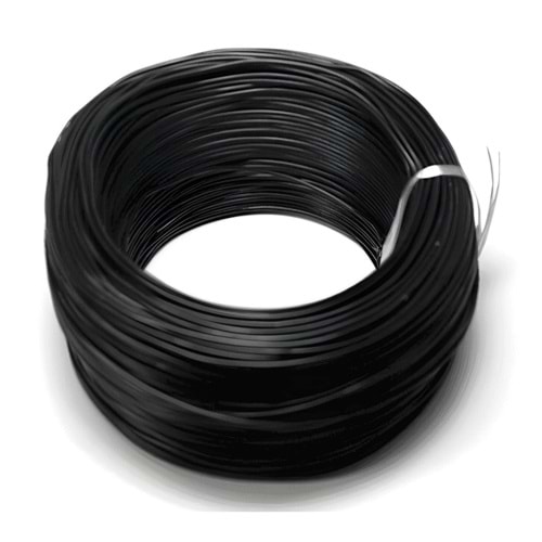 0.25mm NYAF Kablo Çok Damarlı (Siyah) Tamtel