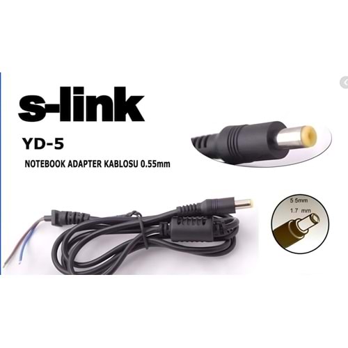 Notebook Adaptör Kablosu 0.5mm Copper, YD-5 S-Link